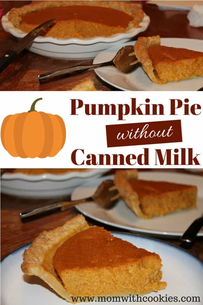 Pumpkin Pie Without Canned Milk - www.momwithcookies.com #pumpkinpie #recipe #pumpkinpierecipe #pumpkinpiewithoutcannedmilk #pumpkinpiewithsourcream #pumpkinpiewithoutevaporatedmilk #pumpkinpiewithoutcondensedmilk #pumpkinspice #pumpkinspicerecipes #pumpkinspicefood #pumpkinrecipe #pumpkinrecipes