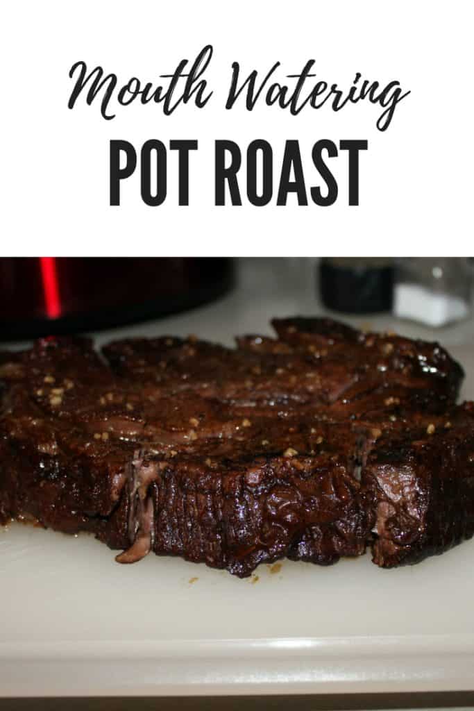 A delicious pot roast resting on a cutting board