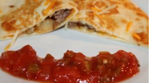 Cheeseburger Quesadilla Cheeseburger Quesadilla