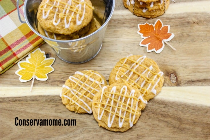 pumpkin spice sugar cookies