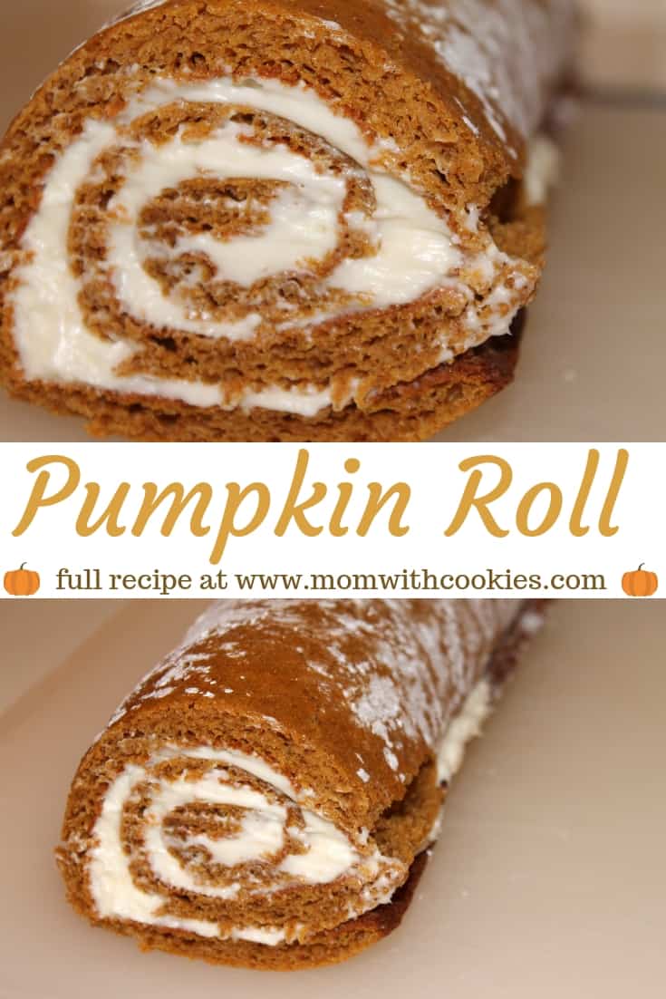 Easy Pumpkin Roll Recipe - Mom With Cookies