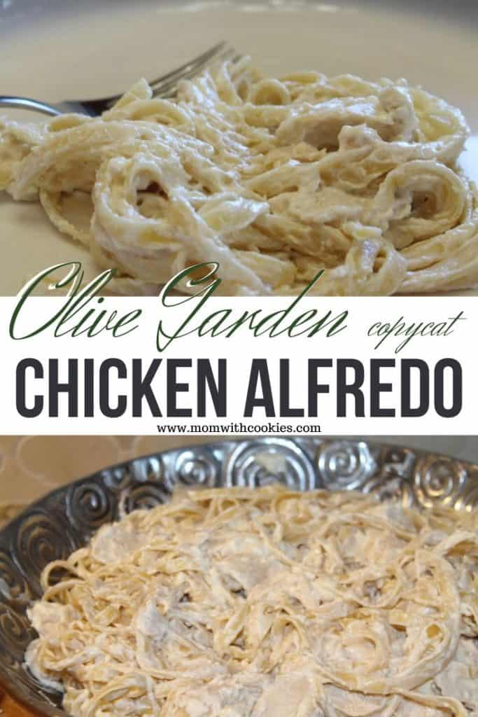 Homemade Chicken Alfredo Mom With Cookies