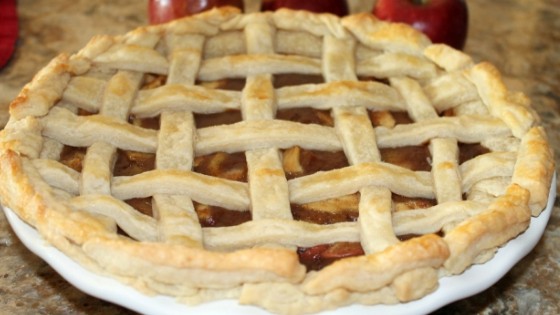 apple lattice pie