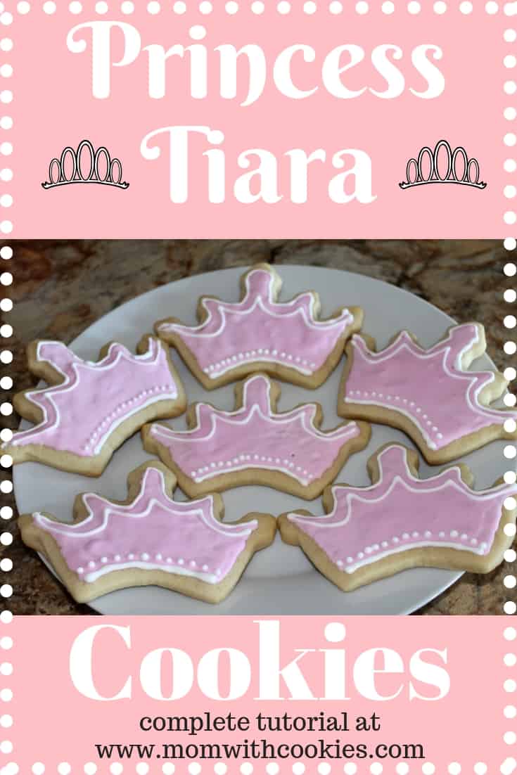 tiara shaped cookies