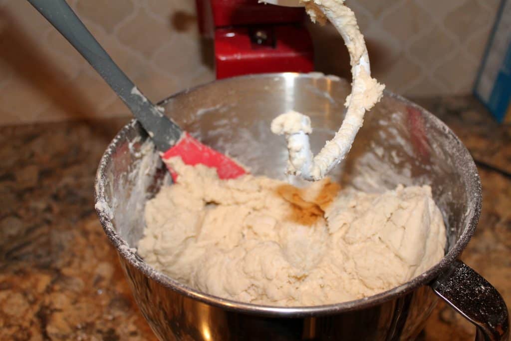 Using dough hook for bierock dough