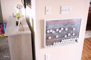 a fun magnetic chore chart from Mommy Convos