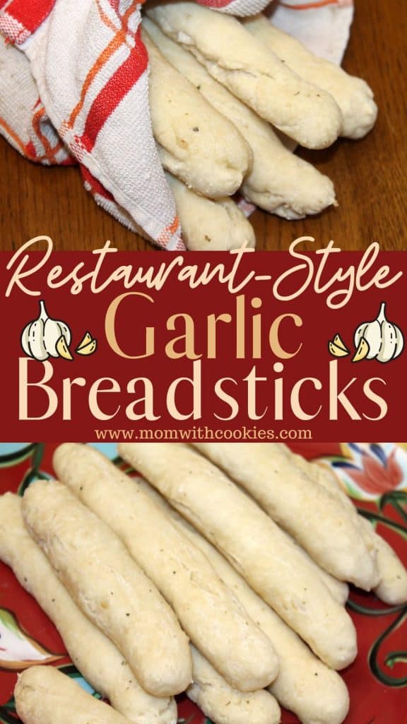 homemade garlic breadsticks