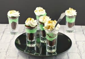 irish cream dessert shooters