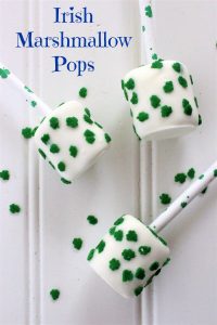 decorated marshmallow pops