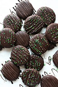 chocolate thin mint cookies