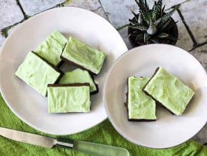 mint brownies that are keto