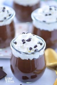 Bailey's chocolate pudding